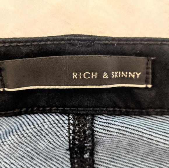 RICH & SKINNY black pants (size 30) - Picture 7 of 9